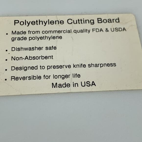 Winnie The Pooh Cutting Board White Polyethylene 12.5"x14.5" Reversible USA - Picture 4 of 9